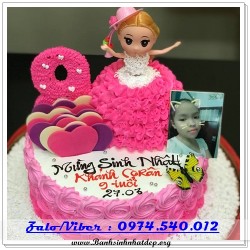 Mẫu Bánh Sinh Nhật Đẹp - A696